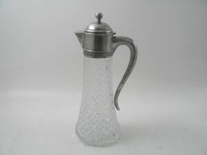 Vinkanna, glasmetall