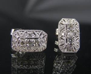 Brillant-Diamant-Ohrstecker  2 