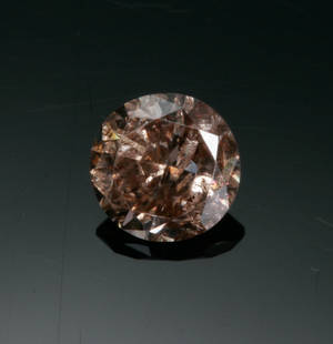Uindfattet brillant, ca. 0.75 ct.