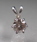 Brillantvedhæng - Ca. 0.40 ct.