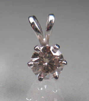 Brillantvedhæng - Ca. 0.40 ct.