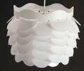 Dansk lampeproducent. Pendel af hvidt plexiglasplast Denne vare er sat til omsalg under nyt varenummer 4407666