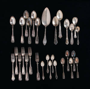 Samling sølvbestik 30