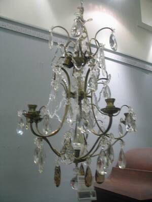 Ljuskrona, rokokostil