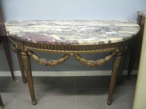 Konsolbord, Gustaviansk stil