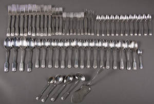 Samling div. sølvplet 145