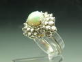 Opal - Brillant - Ring mit Zertifikat