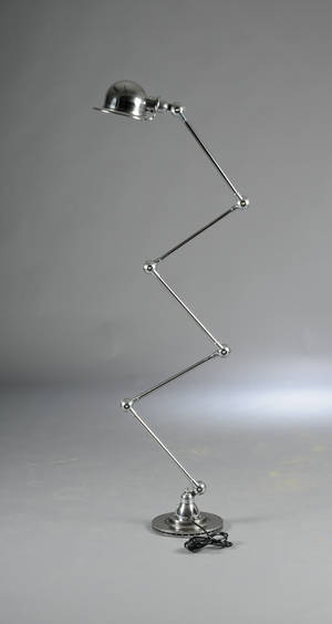 Jean Louis Domecq f. 1920. Jieldé Lyon. Gulvlampe
