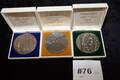 Nordisk konstmedaljserie 1976, ca 6 st