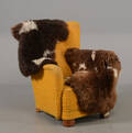 2 Mixcoloured lammeskind 2 Denne vare er sat til omsalg under nyt varenummer 4018557