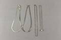 Halsband i silver 4 st