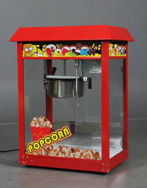 Popcornmaskine. Bordmodel