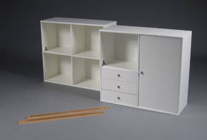 Dansk møbelproducent. Reolmoduler 2