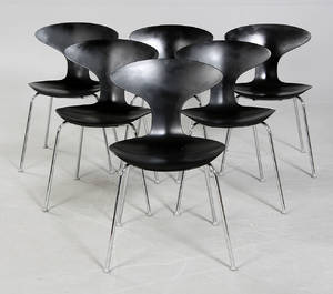 Ross Lovegrove. Seks stole, model Orbit 6