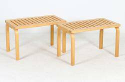ALVAR AALTO, BÄNKAR, TVÅ ST
