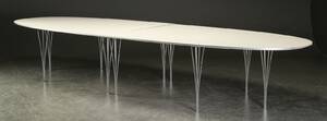Piet Hein  Bruno Mathsson. Super Ellipse konferencebord, 420 x 140 cm