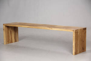 PremiumOak. Dansk produceret bænk  plint Natural oil 180cm. 