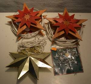 Diverse julstjärnor A29