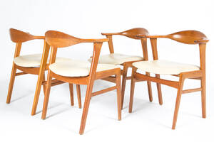 Stühle, Stole Denmark, Holz 4