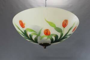 Plafond med målat glas