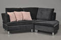Modulsofa i microfibre
