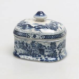 SKÅL MED LOCK. GC Danmark, porslin. 