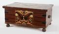 Kista med plant lock, tidigt 1900-tal