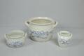 BLÅVITA KRUKOR, 3 st, Rörstrand och Gustavsberg