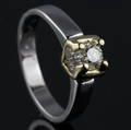 Solitairering ca. 0.30 ct.