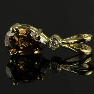 Diamant vedhæng ca. 1.06 ct.