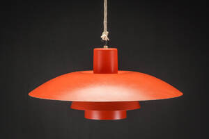 Poul Henningsen. PH 43 pendel, orange