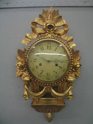 Väggur, Gustaviansk stil