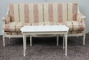 Soffa och bord, Gustaviansk-stil, 1900-tal