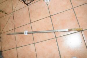 Spett aluminium, L 120 cm