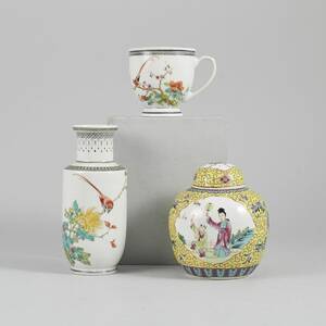Porslin, 3 delar