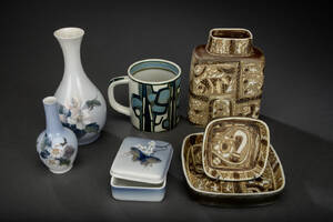 Samling Royal Copenhagen vaser 7