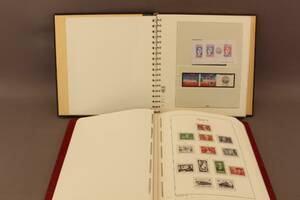 Frimärkssamling Frankrike 2 album ostämplade