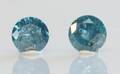 To uindfattede brillanter på ialt ca. 1.25 ct. 2