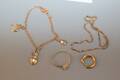 Guldsmycken diverse, 18K