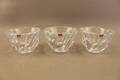 Skålar i kristall Orrefors 3 st