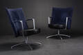 Johannes Foersom  Peter Hjort-Lorentzen. Par Partner Lounge Chairs, model EJ-70R  Lounge 2 