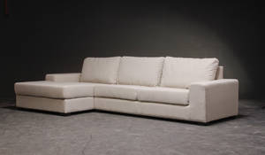 Moderne 2½ pers. sofa med Chaiselong