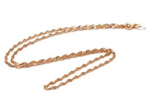 Halskedja Singapore 14K