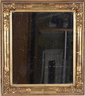 SPEGEL, förgylld, 181900-tal.