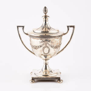 Sockerskål silver Carlman 1904