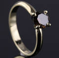 Solitaire ring ca. 1.05 ct.