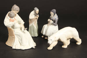 Samling figurer fra BG samt kgl. 4.