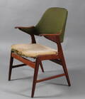 Dansk møbelproducent. Teak armstol.