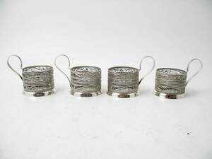 Teglashållare, Silver