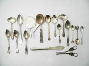 Parti bestick, Silver